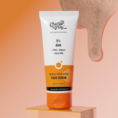 Gentle Exfoliating Face Scrub for Clear & Glowing Skin - 100 ml
