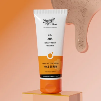 Gentle Exfoliating Face Scrub for Clear & Glowing Skin - 100 ml