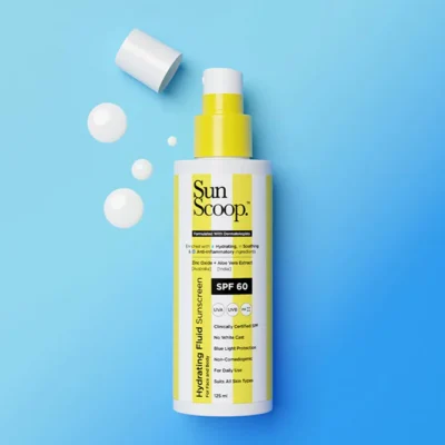 Hydrating Fluid Sunscreen for Face & Body | SPF 60 PA++++| In-Vivo Tested - 125ml