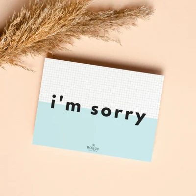 Sorry Card - Apology Gift for Your Loved Ones/Boyfriend/Girlfriend/Husband/Wif